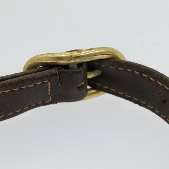 GUCCI GG Canvas Web Sherry Line Shoulder Bag PVC Beige Green Red Auth ep5199 - Picture 8 of 16